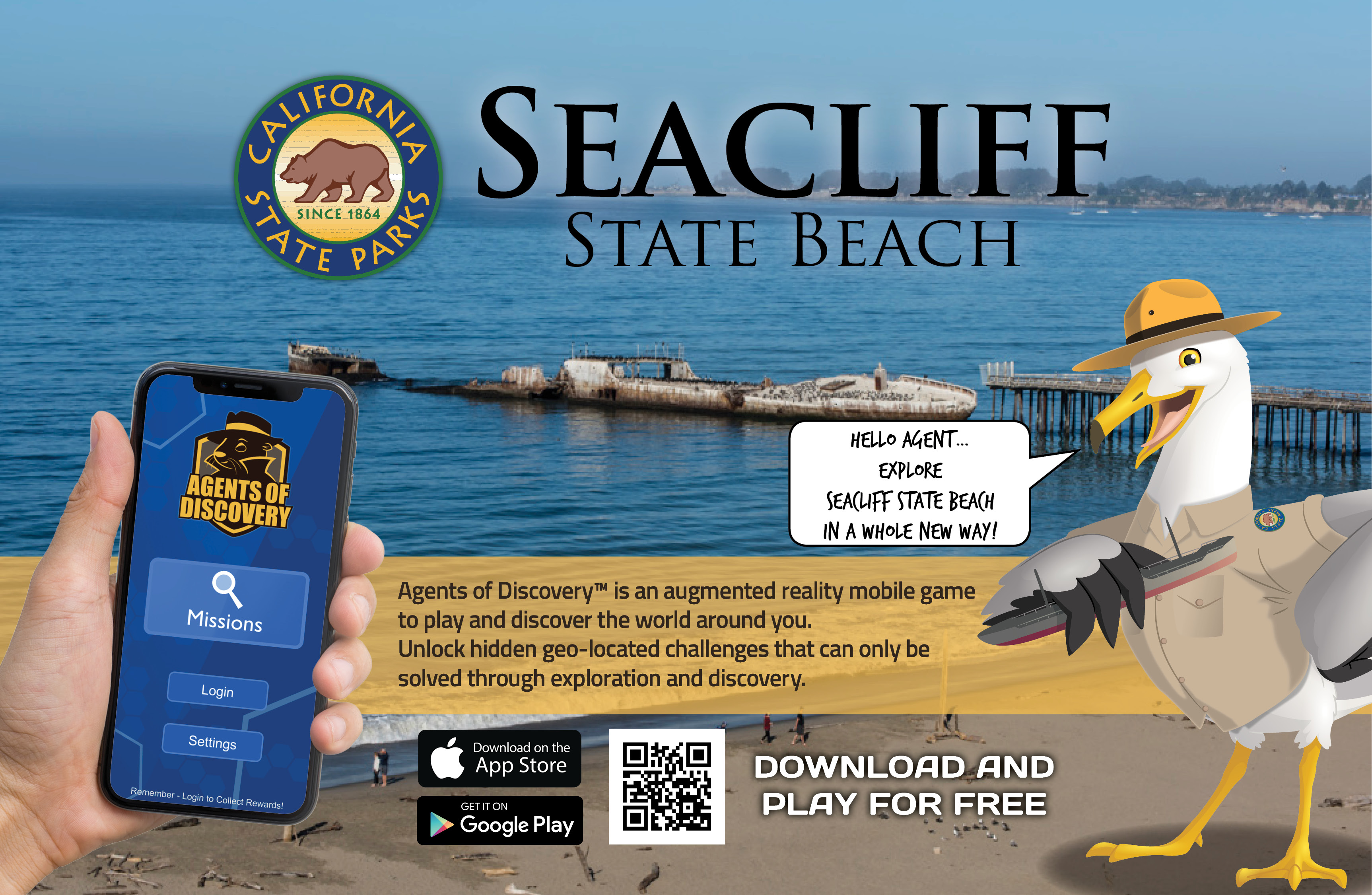 Agents of Discovery Mission Now Available at Seacliff!